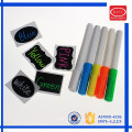 Rainbow colors LED board medium wet erasable ink chalk marker